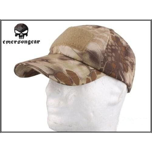 EMERSON Sport Huntin Cap Military Tactical Army Cap Anti-scrape Grid Fabric Kryptek Highlander HLD EM8715 free Shipping