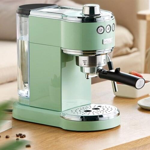 Espresso coffee machine is suitable for household retro steam milk frother, steaming pump type, Italian coffee machine