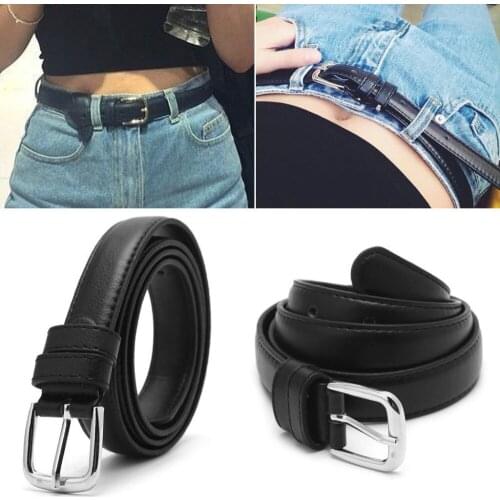Hot Fashion Women Belts Leather Metal Pin Buckle Waist Belt Waistband 110cm F05