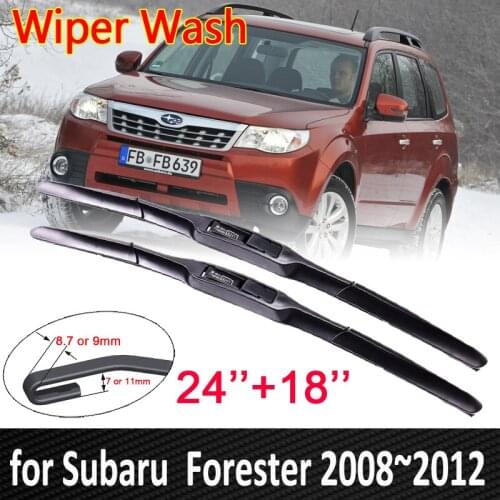 For Subaru Forester 2008 2009 2010 2011 2012 SH Car Wiper Blade Front Windscreen Windshield Wipers Brushes Car Accessories Goods