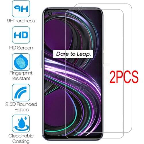 2Pcs 6.5 inches protective glass for Realme 8s 5G Phone Film screen ptotector films Real me 8s 8 s realme8s 2021 safty sklo fil