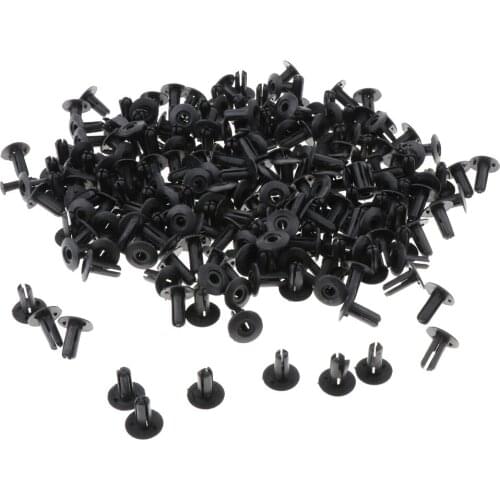 500pcs Fender Clip,Plastic Clips for Car,Push-Type Bumper Fasteners Rivet Clips Auto Clips & Fastener