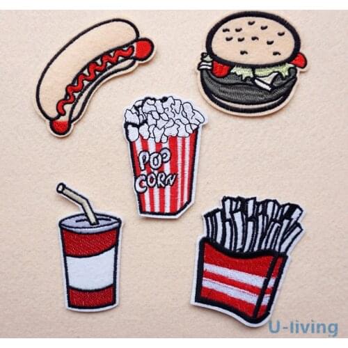 1pcs Mixture Patch for Clothing Iron on Embroidered Sew Applique Cute Patch Fabric Badge Garment DIY Apparel Accessories