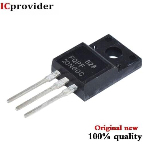 10PCS FQPF20N60 20N60 20N60C FQPF2060C FQPF20N60C TO-220 TO220 New original