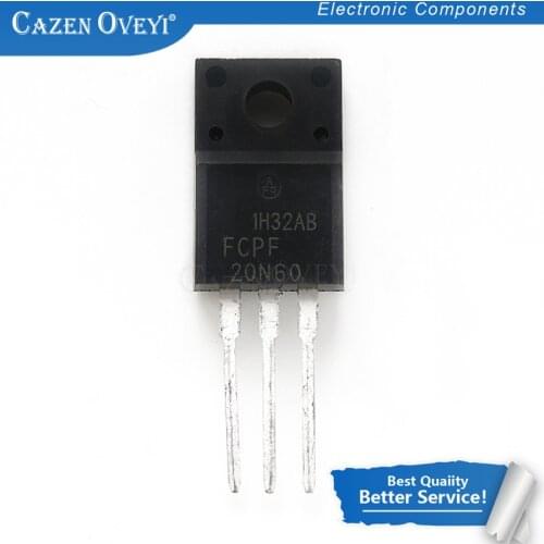 10pcs/lot FCPF20N60 FCPF20N60C 20N60C3 P20NM60FP 20N60 TO-220F In Stock