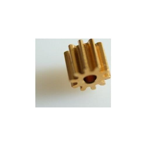 10T 1.5mm Metal Motor Gear For XK K130 V120D02S Efite Blade 130X RC Helicopter