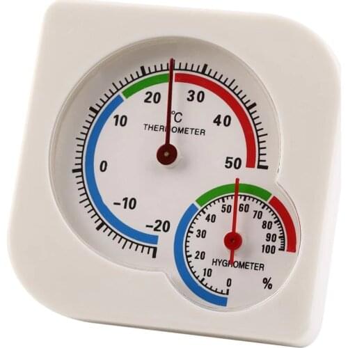 Classic Homeuse Indoor Outdoor 2 In 1 Mini Accurate Wet Hygrometer Humidity Thermometer Temperature Meter Mechanical