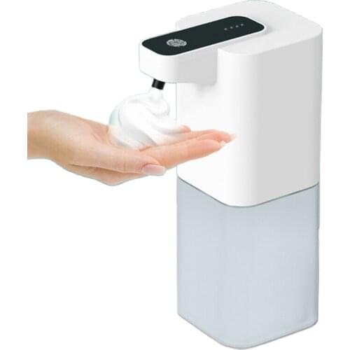400ml Capacity Automatic Soap Dispenser Infrared Technology Hand Soap Dispenser Rechargeable Soap Dispenser Convenient