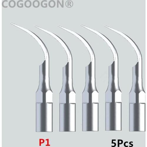 5 piece P1 Ultrasonic Dental Scaler Tips With EMS/ WOODPECKER Compatible Perfect Tooth Whitening Dental Tools