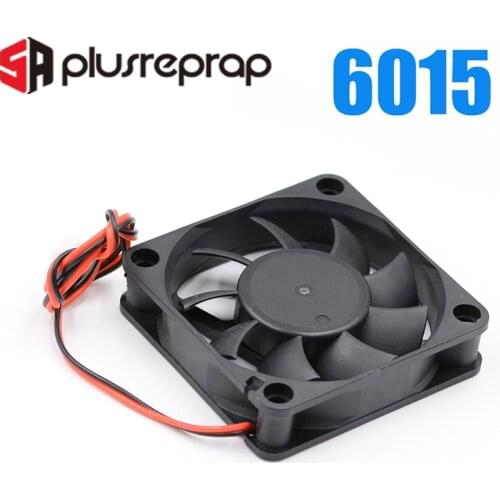 6015 DC 12V 24V Cooling Fan Brushless 60x60x15mm Cooler Plastic Fan for Reprap 3D Printer Parts