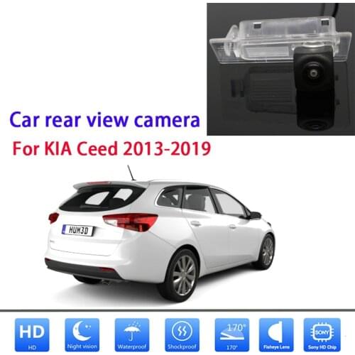 Car Rear View Reverse Backup Camera For KIA Ceed 2013-2019 Starlight Night Vision Car Rear View Reverse Backup Camera