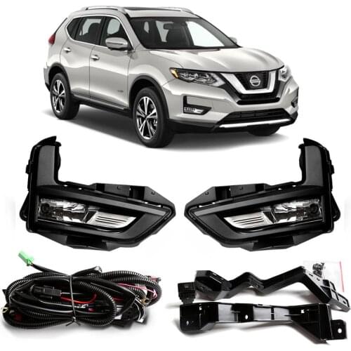Car Bumper Driving Fog Light Lamp for Nissan Rogue X-Trail 2017 2018 T32 T31