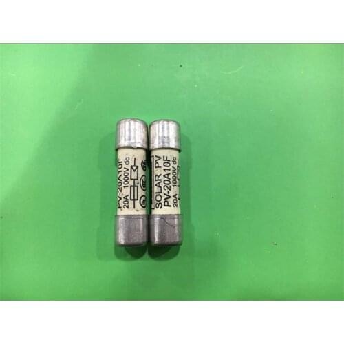Free shipping 5pcs PV-20A10F Bussmann 10x38 solar photovoltaic fuse 20A 1000V genuine
