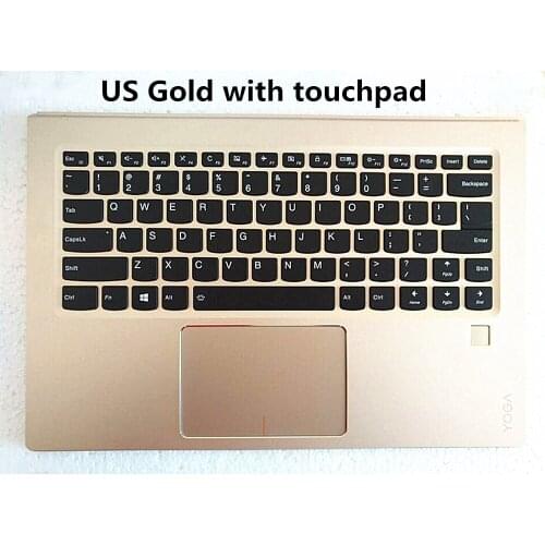 Laptop US/EU Backlight Keyboard touchpad case/cover/shell for Lenovo Yoga 910 910-13 910-13IKB Yoga 5 Pro Gold/Silver/Black