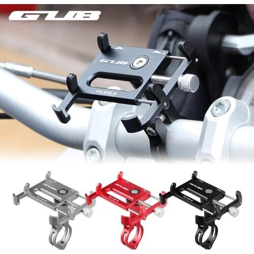 GUB 7 Colors Bicycle Phone Holder 360 Degree Rotation Aluminium MTB Bike Smartphone Stand Handlebar Mount Stand for iphone 6 7 8