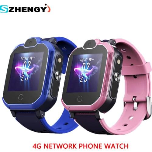 Child Smart Watch Phone 4G GPS Waterproof Childrens Wifi SIM Location Tracker Kids Smart watch HDVideo Call Remote LocatorWatch