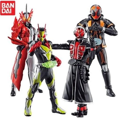 Bandai Genuine Gashapon Anime Kamen Rider HG 03 Series GHOST WIZARD Saber ZERO TWO Action Figure Gacha Toys Gifts For Children