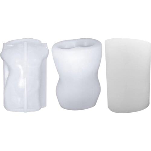 Candle Mold 3D Human Body Casting Moulds Soap Making Arts Sculpture Crafting