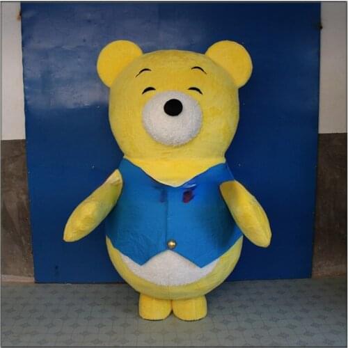 Custom Cartoon Bear Doll Costume Teddy Bear Walking Doll Wearing Human Performance Animal Headgear Annual Meeting