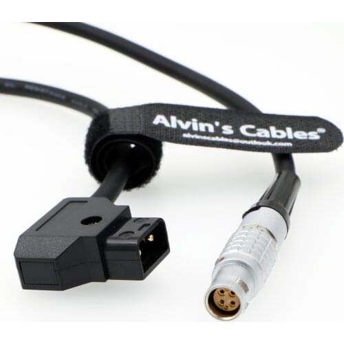 Alvins Cables Flexible Soft Thin Power Cable for Red Epic Scarlet D Tap to 1B 6 Pin Female