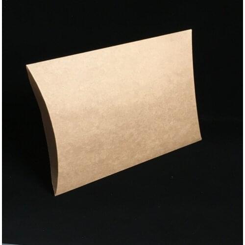 12PCS Karft Pillow Box/Paper Gift Boxes Bigger Packaging Boxes A4 Size DIY Handmade Box for Garment/Jewelry/Gift/Scarf/Cosmetics