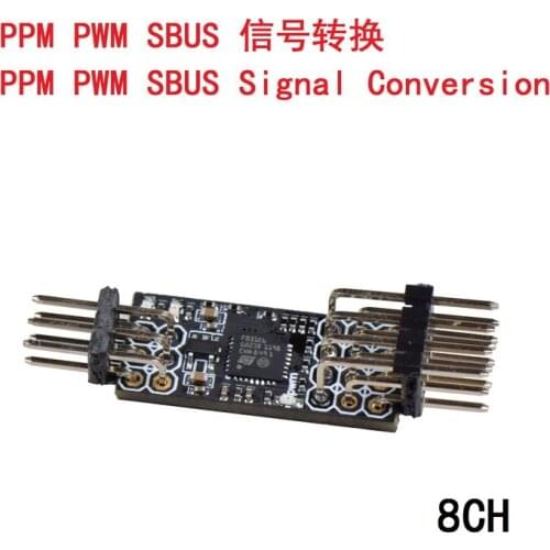 26X11mm JHEMCU SPP_S 8CH Signal Converter Module 15A 3.3-20V for PPM PWM SBUS Signal Conversion FLYSKY FRSKY Receivers DIY Parts