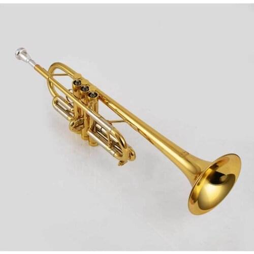 Musical Instruments Trumpet JYTR-A660G high tone C professional level