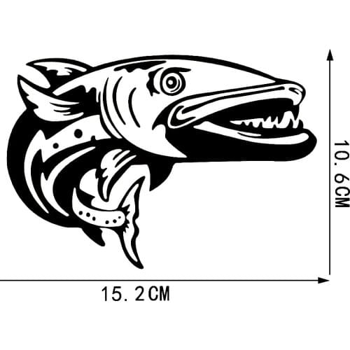 LLY-0687 Personality Marine Organism Modeling Decal PVC Various Sizes Sunscreen Waterproof Self-adhesive Cars Stickers Decor