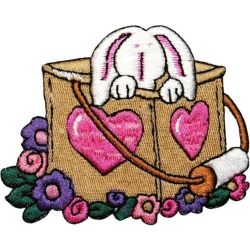 Custom Embroidered patches Easter Patch Spring IRON ON EMBROIDERED PATCH Welcome to custom your own patch