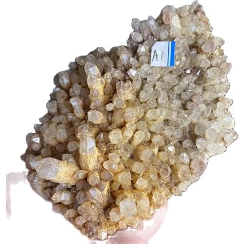 Natural Energy Stone Quartz Crystal Cluster Point Energy Healing Home Magnetic Field Improvement Stone