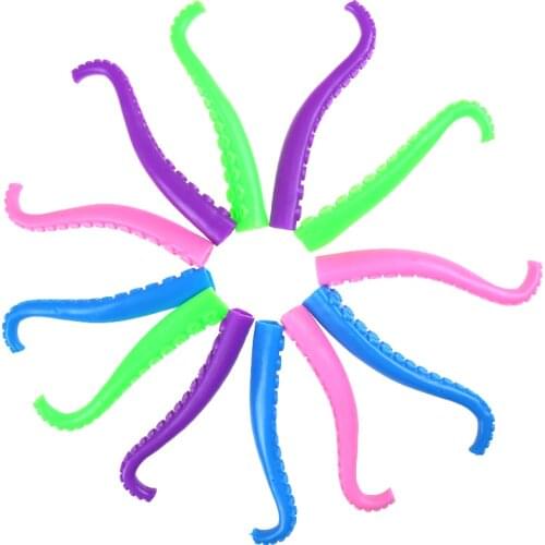 New Funny Mini Finger Toy Environment Friendly Octopus Tentacles Finger Puppet Story Practical Joke Toy