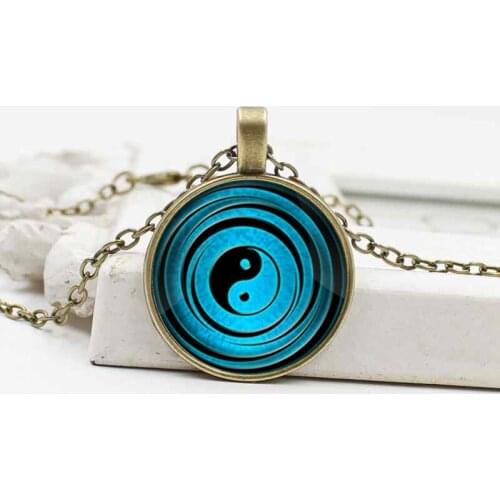 New Exquisite Turbo Yin Yang Tai Chi Pendant Personality Charm Wild Necklace Pendant