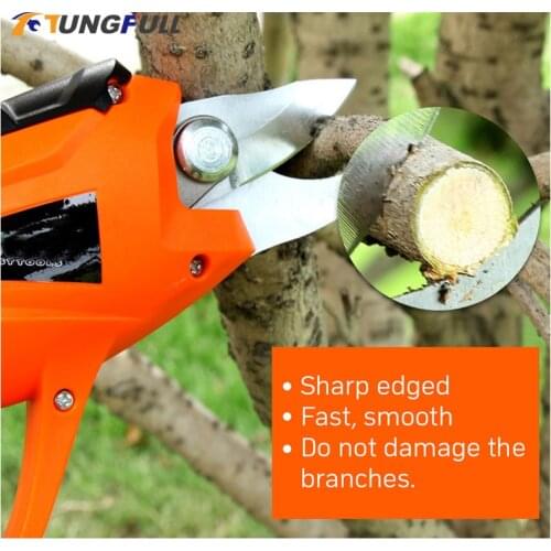 3.6V Electric Pruning Shears Cordless Orchard Branches Cutter Cutting Tools Pruner Scissor Garden Pruning Tools Secateur