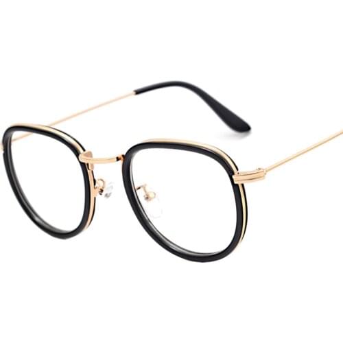 Preppy Chic New Retro Eyeglasses Men Women Vintage Myopia Eye glasses Frame Plain Lens Spectacles oculos de grau femininos