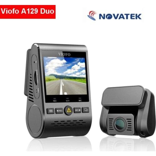 Original Viofo A129 Duo Dual Channel HD 1080P WiFi G-Sensor Dash Camera Car Cam Video Recorder F1.6 Night Vision GPS