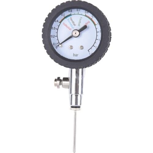 The portable pointer type pressure gauge ball inflator football basketball volleyball internal gas pressure measurement table