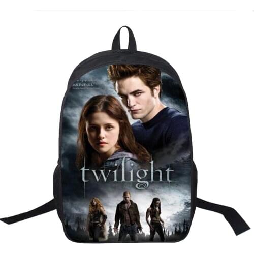 Twilight School Bags Students Boys Girls School Rucksack Beautiful Surprise Gift Schoolbag Fashion Backpack Teen Laptop Backpack
