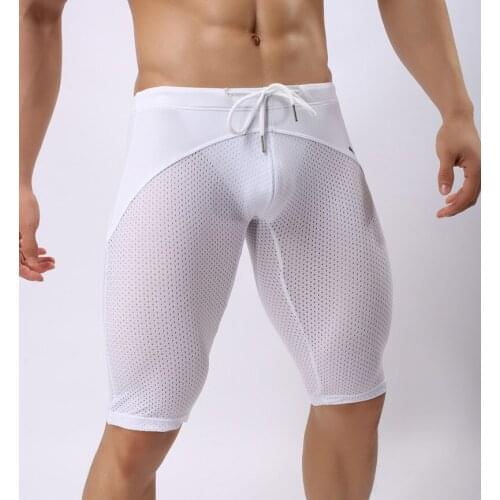2020BRAVE PERSON Summer Style Shorts Breathable Mesh Men Tight Shorts Men Multifunction Knee Length Board Shorts Beach Wear
