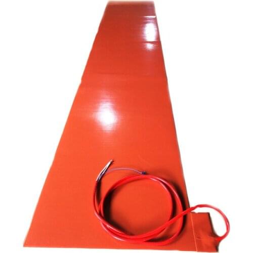 450*2300*1.5mm 230v 3000w Silicone Band heater for Snowboard Press