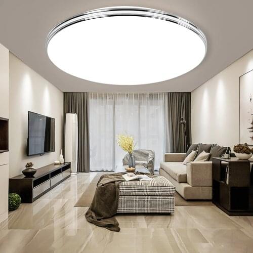 Ultra Thin LED Ceiling Light 12W 18W 24W 36W 72W Panel Living Room Wall Lights Surface Modern Kitchen Mount Flush Panel Lamp