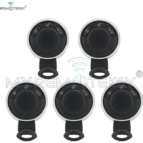 Remtekey 5pcs smart key 3 button 315mhz IYZKEYR5602 for Mini Cooper remote key keyless entry 2007 2008 2009 2010 2011