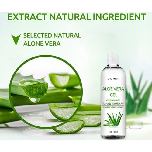 Natural Aloe Vera Gel Face Cream Moisturizing Anti Wrinkle Cream Acne Gel After Sun Skin Repairing Body Skin Care Sunscreen Tool