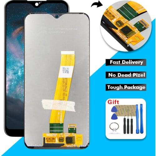 5.7" Display For Samsung Galaxy A01 A015F A015G A015DS LCD Display Touch Screen Digitizer Glass Assembly + Frame