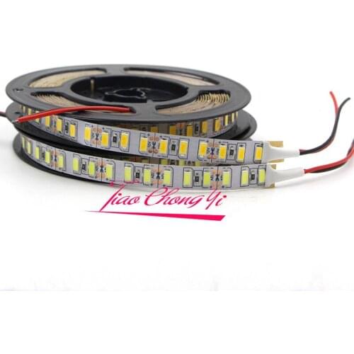 5M 600LED 120LED/M 5630 LED Flexible Strip DC12V Cool white Super Bright IP20