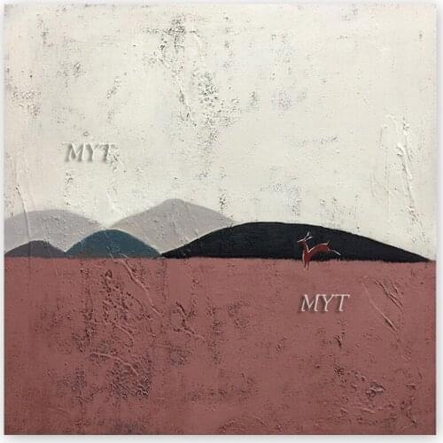 Latest Abstract Wall Decor Canvas Art Unframed Hand-painted Oil Painting Artwork Wall Hangings Canvas Pictures Free Shipping