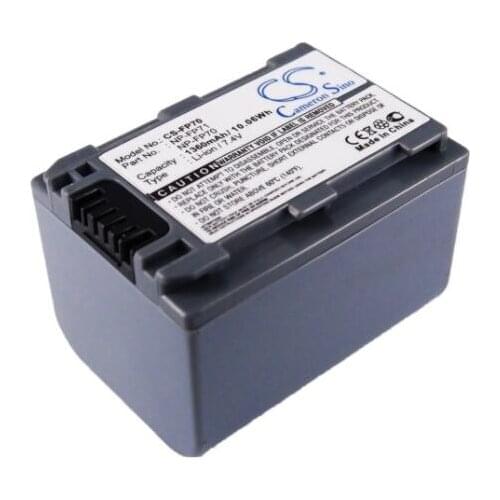 Cameron Sino 1360mAh battery for SONY DCR-DVD105 DVD105E -DVD203 NP-FP70 NP-FP71