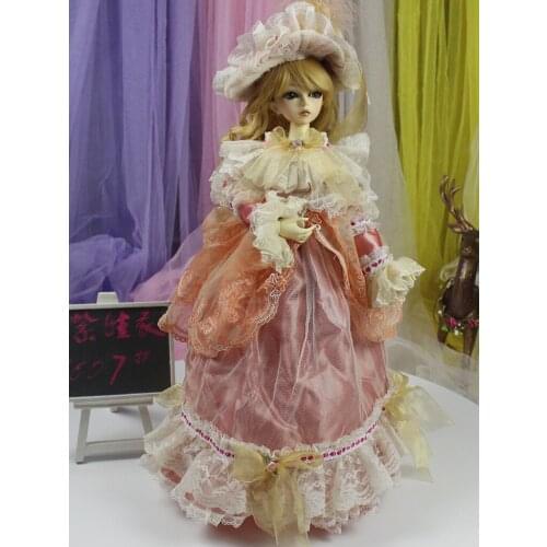 1/4 1/3 scale BJD clothing accessories dress+hat for BJD/SD doll,Not included doll,shoes,wig,and accessories 18D2704