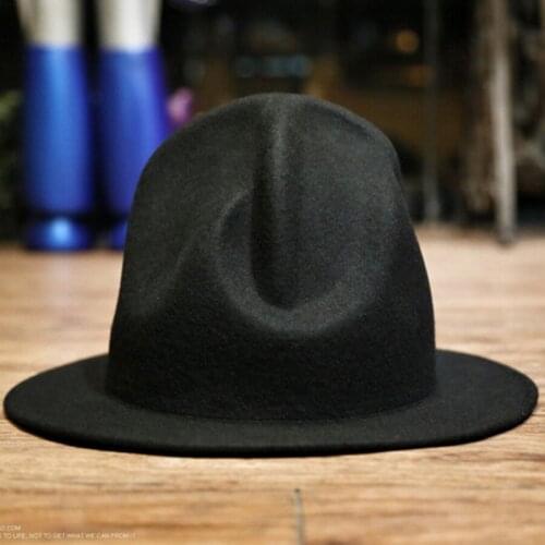 Fashion Berets cap mountain hat Buffalo hat 100% wool felt Happy Hat celebrity style fedora hats for men women