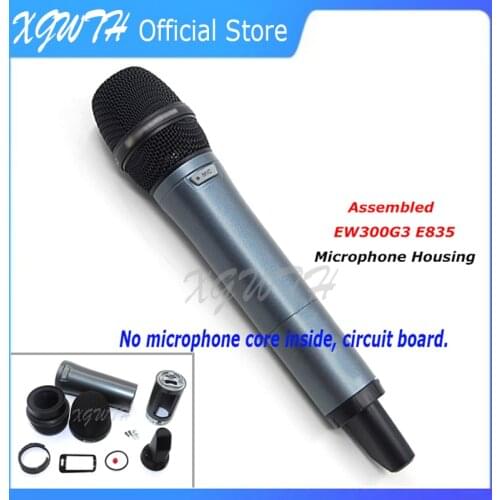 Replacement Repair Wireless Handheld Microphone Cover Mic Housing For Sennheiser EW300G3 300 G3 E835 Mic Head with Plastic Parts