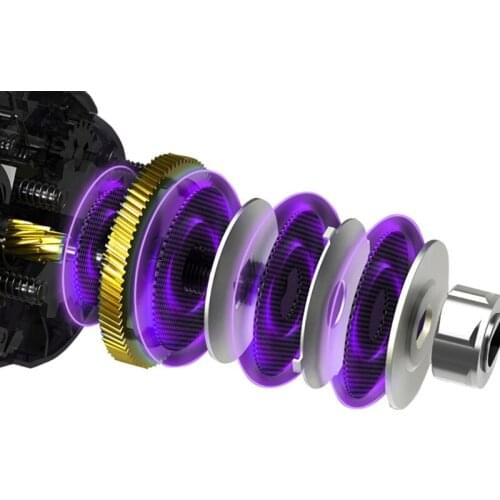 G6DE Metal Fishing Reel 18+1 Bearings Water Drop Reel Shaft Handles for Spinning Reels Fishing Gear Supplies Sea Fish Tools